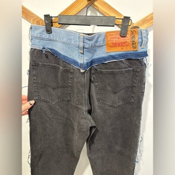 LEVI x VETEMENTS JEANS COLLAB- RECONSTRUCTED DENIM - Picture 7 of 13